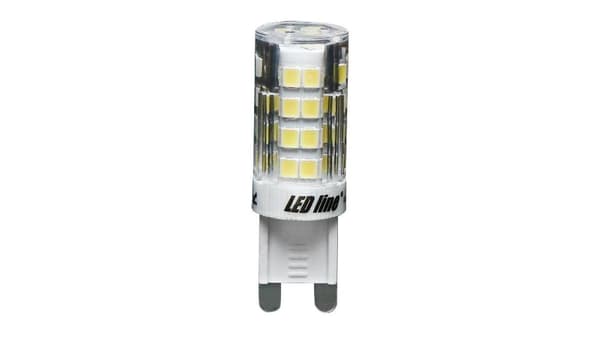LED-linjapolttimo G9 4W 6000K 350lm 220-240V