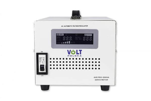 Jännitteenvakain AVR PRO 3000VA 3% SERVO
