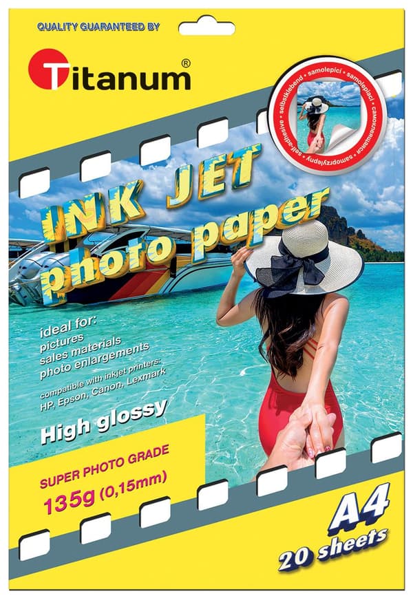 A4/20K 135g fotopapper