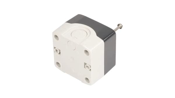 Kassettkapsling 1-håls 22mm grå IP65 XALD01