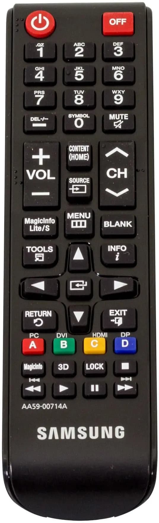 Samsung TM1240B fjernstyring