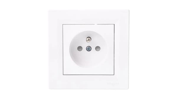 Schneider Electric Enkeltstik med hvide skærme (EPH2800221)