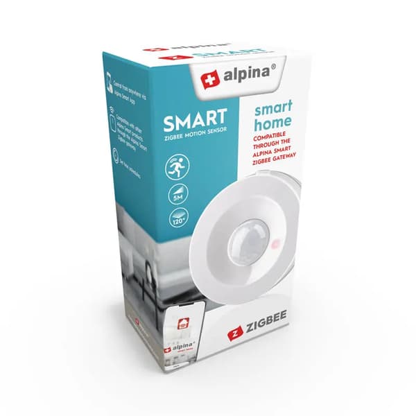 Alpina - Smart PIR bevægelsessensor netværk Zigbee