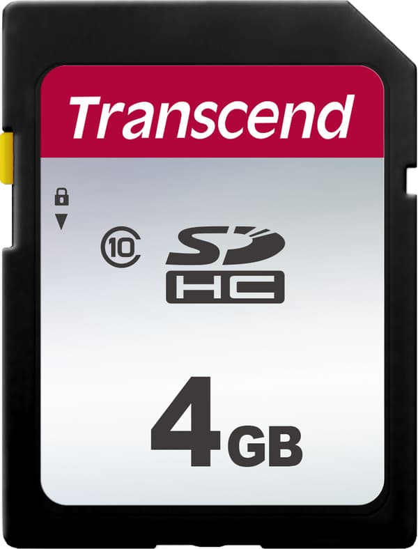 Transcend SDHC 300S 4GB Klass 10