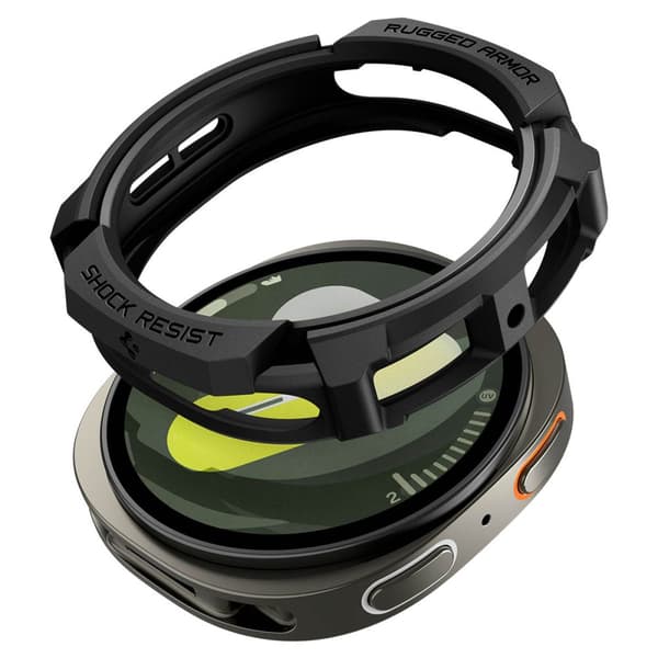 Spigen Rugged Armor, mattamusta - Samsung Galaxy Watch 8 (40mm)