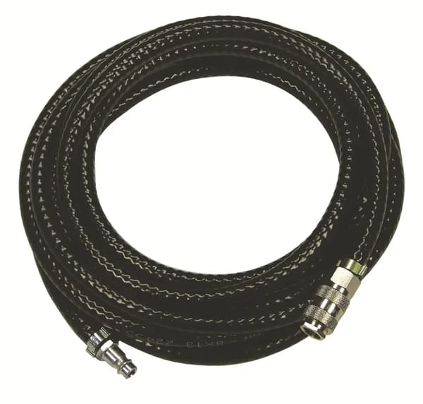 Trykluftslange 10m, 6x11, 20b, quick.sort PVC