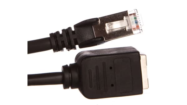 Patchkabel opruller F/UTP cat.5e sort 5m 91884