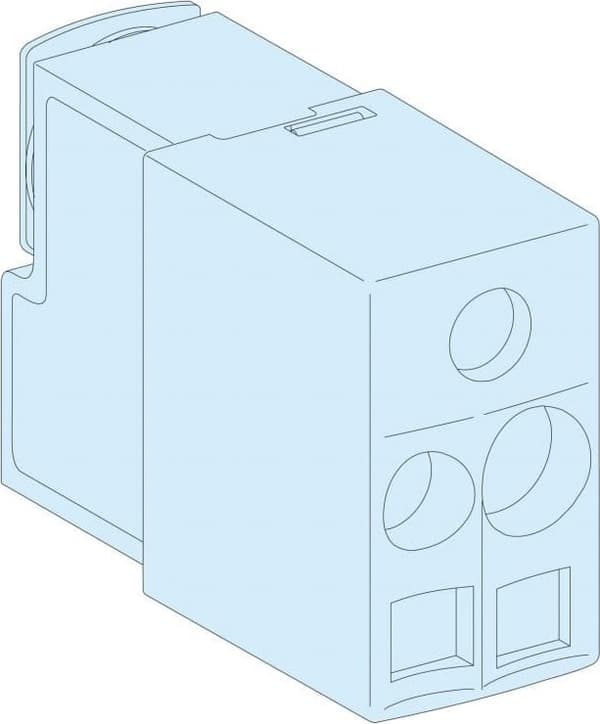 PrisaSet Anslutningsblock 12x 6mm2 10mm2 powerclip LVS04151