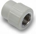 Detail-Met Mufa PP indvendigt gevind 32mm x 3/4\"