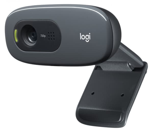 Logitech C270 webcam 3 MP 1280 x 720 pixel USB 2.0 Sort