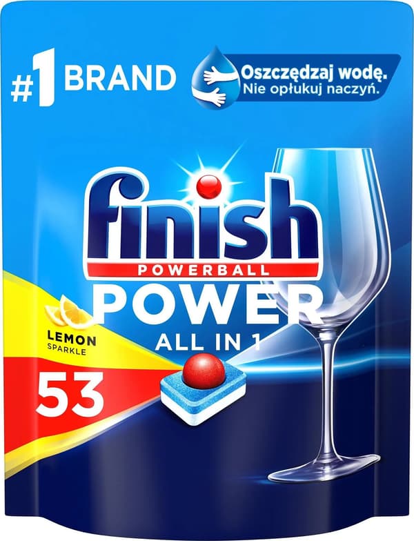 FINISH Tabletit Power All-in-1 53 sitruuna