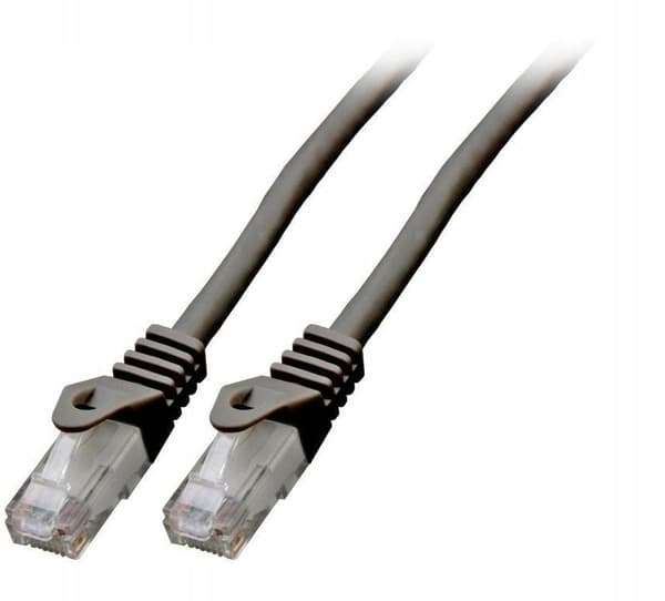 Patchkabel SecurityNet UTP kat.6 sort 5m LSZH PC-6UTPLSZH-BK5