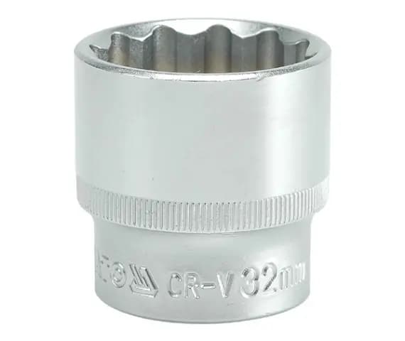 HÆTTE 32MM 1/2\" 12-KLT. KORT CV