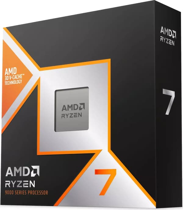 AMD Ryzen 7 9850X3D - 8x - 4.70 GHz - So.AM5
