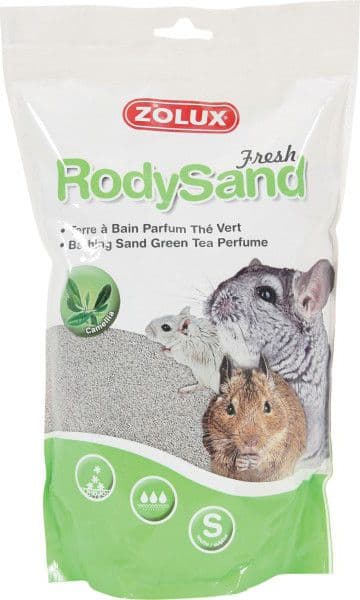 Zolux Drypsand Rody Sand 2 l grøn te