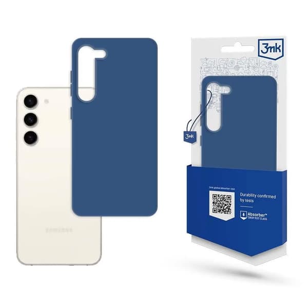 Samsung Galaxy S23 Plus - 3mk Matt Case Blåbær