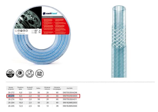 CELLFAST TEKNINEN LETKU Fi 8,0 x 2,0mm 50m