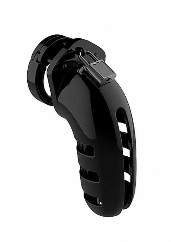 Modell 06 - Chastity - 5.5\" - Cock Cage - Svart