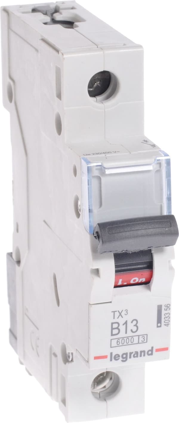 Adapterbrytare 1P B 13A 6kA AC S301 TX3 403356