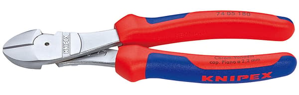 KNIPEX-sivuleikkurit, atramentoidut, 180 mm