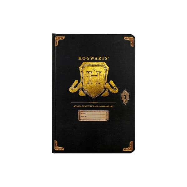 BLUE SKY: Harry Potter - Hogwarts Skjold A5 Indbundet Notesbog