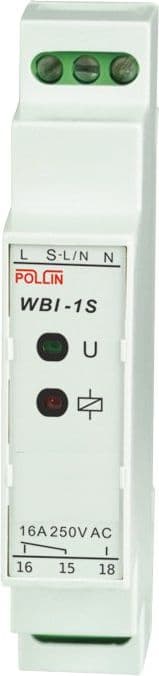 Universal bistabil sender 1P 16A 230V TH35 WBI-1S