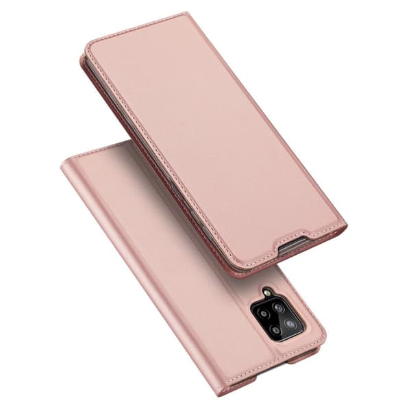 DUX DUCIS Skin Pro bokfodral skyddsfodral vikbart fodral för Samsung Galaxy A42 5G rosa