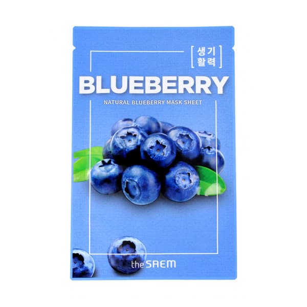 The SAEM Natural Mask i Blueberry Square 21ml