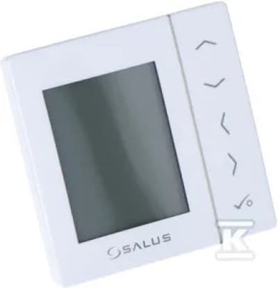 Salus trådbunden digital temperaturregulator - daglig, 230V (VS35W)