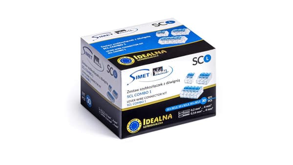 IDEAL Quick Connector Sæt SCL COMBO 1 med stang 88000901 /30 stk /