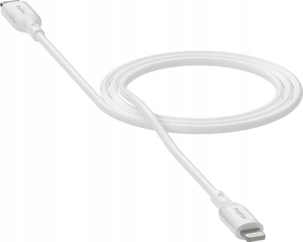 Mophie Essentials - Lightning-USB-C-kabel 1m (vit)