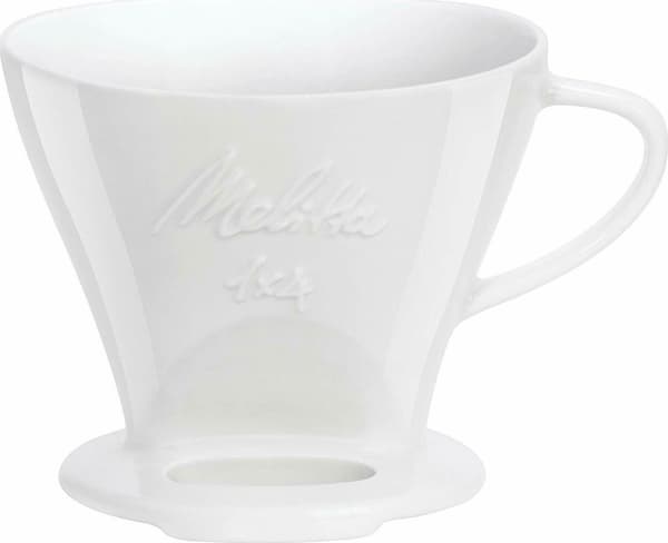 Melitta Melitta porslinskaffedroppare 1x4 - Vit