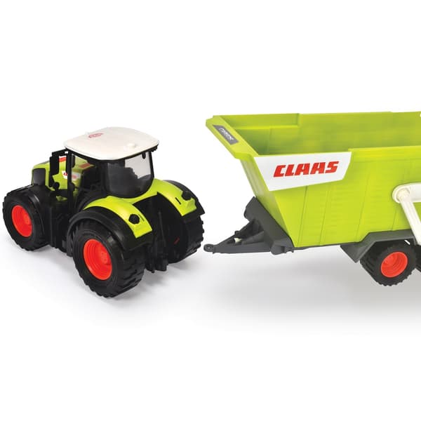 Traktor med släp 64cm CLAAS FARM DICKIE
