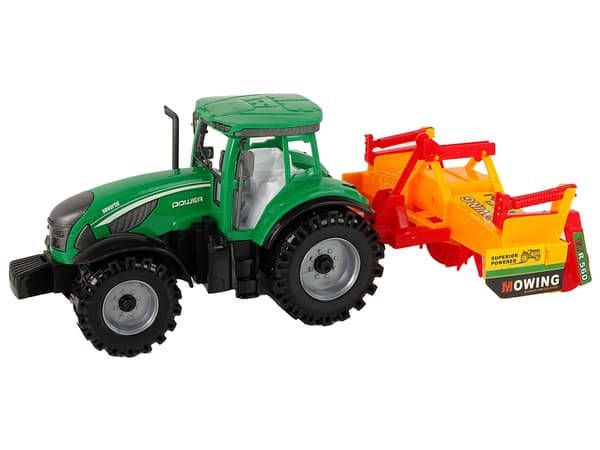 Traktor med kultivator