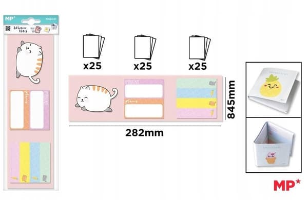 Post-it-lappar kattunge