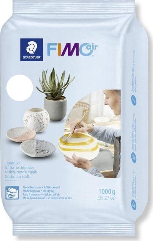 FIMO Mod.Masse FimoAir basic 1kg hvid