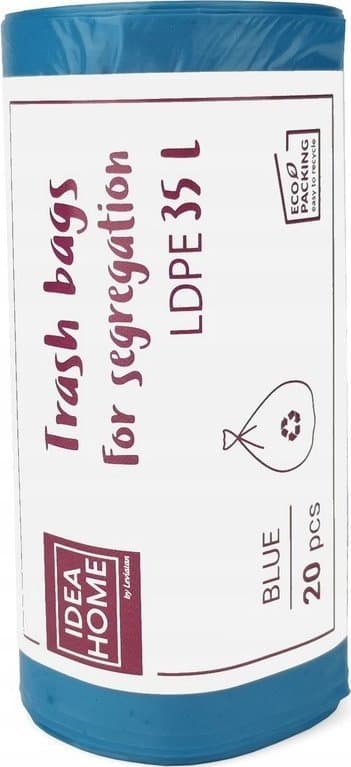 Sophisticated Trash Bags 35L Blue (20-Count)