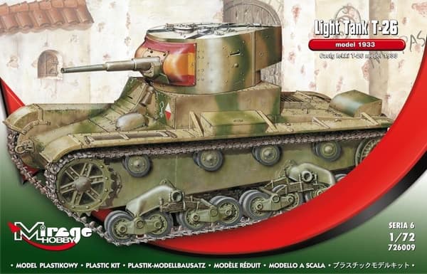 Lätt stridsvagn T-26 modell 1933