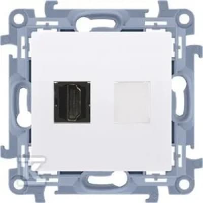 Simon 10 HDMI-stik ver.1.4 (modul) hvid CGHDMI.01/11