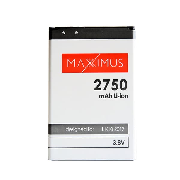 Batteri Maxximus LG K10 2017 2750 mAh Li-ion