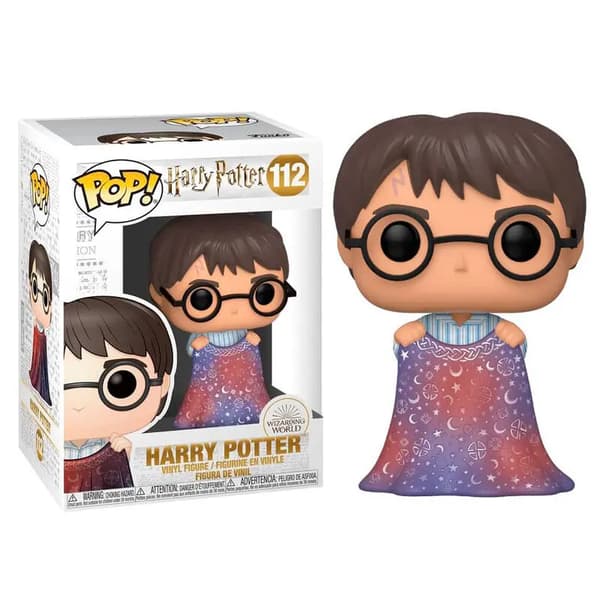 POP figur Harry Potter Harry med Usynlighedskappe