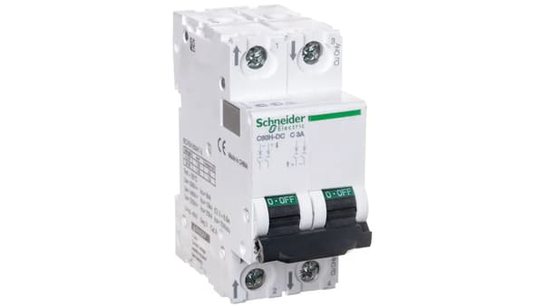 DC C60H-DC-C3-2 2P 3A C 500V DC A9N61523
