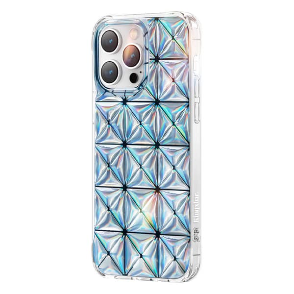 Kingxbar Miya Series Cover til iPhone 14 Plus Cover Bagside Laserfarve