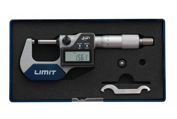 Limit Digital Mikrometer MDA Limit IP65 0-25mm