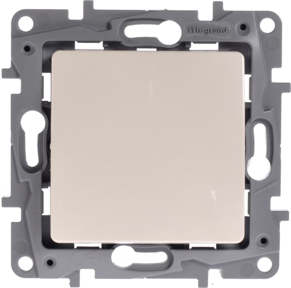 Legrand Knapp 1-polig 6A krämfärgad Niloe Eco - 664607