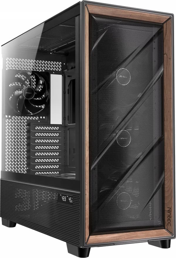 Go Antec FLUX PRO Full Tower sort detail