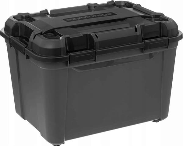 5five Pyörällinen laatikko kannella BUNKER+, 160 l