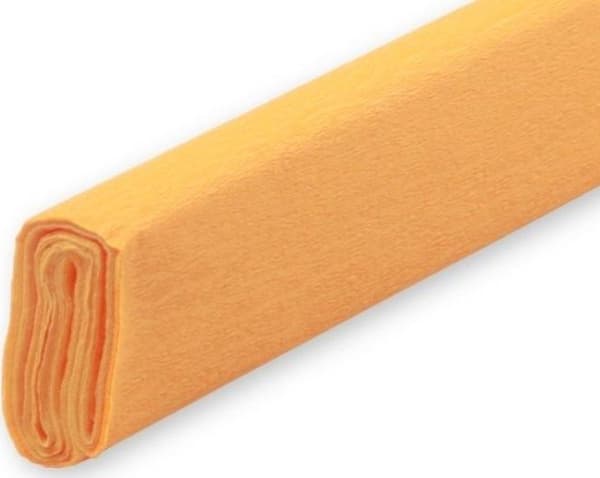 Kreppipaperi vaaleanoranssi 50x200 (10 kpl)