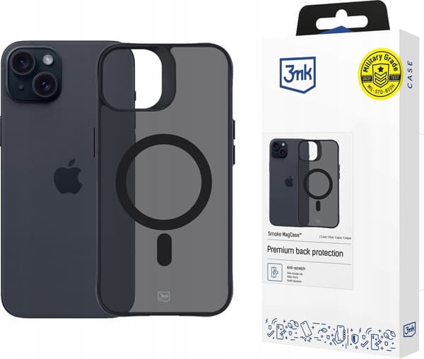 3MK MagCase Smoke Apple iPhone 15 Plus