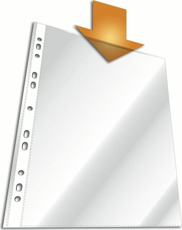 Durable DURABLE Prospekthülle A4 Business 0.05mm 100 Stck glasklar